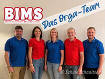 Das Organisationsteam der Berufsinformationsmesse in Schnaitsee im Chiemgau in Bayern