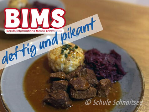 Gulasch mit Knödel gibt es auf der BIMS